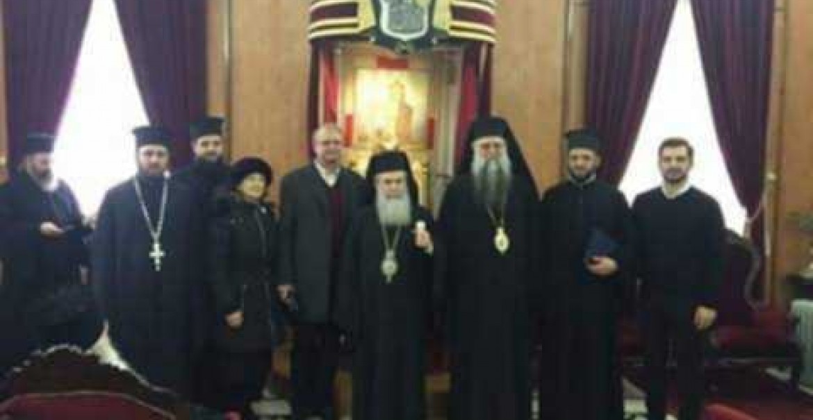 Vizită oficială la Patriarhia Ierusalimului